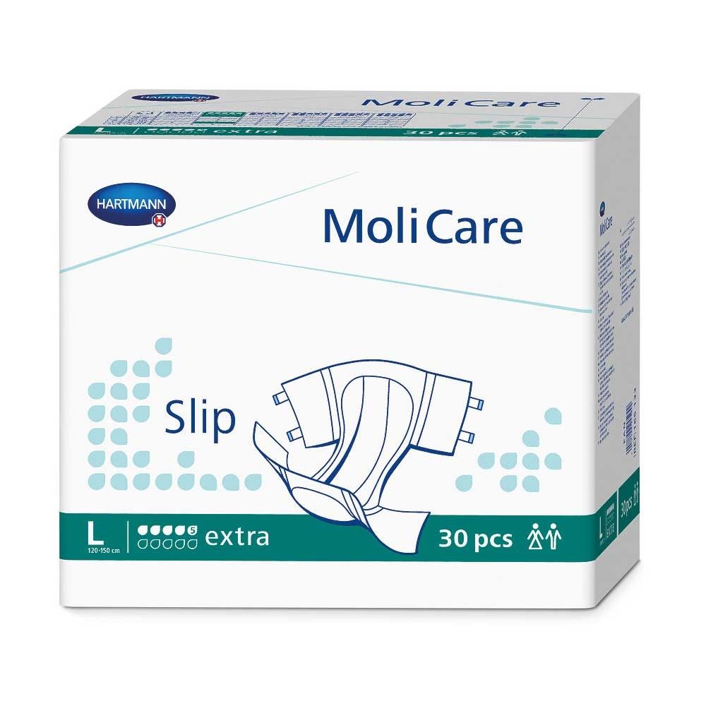 Inkontinenzslip-Box MoliCare Slip extra, 30 Stück, Größe L