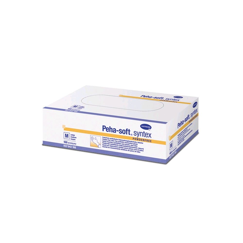 Einmal-Vinylhandschuhe Peha-soft® syntex, puderfrei, Stretch, weiß (Box)