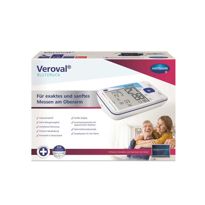 Hartmann Veroval Oberarm-Blutdruckmessgerät: Manschette, inkl. USB (Verpackung)