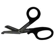 Holthaus M. Universal-Verbandsschere, schwarze Griffe, 19 cm, rostfrei