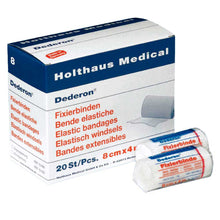 Elastische Fixierbinde (Dederon) Packung mit gerollten Binden, 8 cm x 4 m, 20 St.