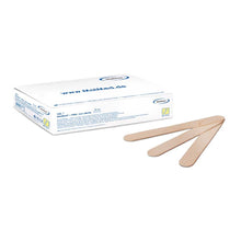 MaiMed Holzmundspatel aus Holz, unsteril, Zungenspatel, 100er Pack mit Spatel
