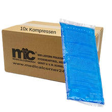 Kalt-/Warm-Gelkompressen 12×29 cm, 10 Stk., blaue Gelpackung im Karton