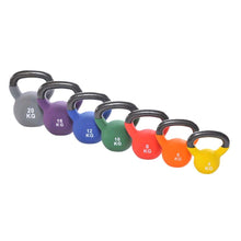 Neopren-Kugelhanteln-Set mit verschiedenen Gewichten, schwarze Griffe, topvit®