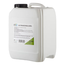 Ultraschallgel-Kanister 5 Liter mit Etikett auf Vorderseite