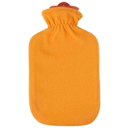 Wärmflasche mit Fleecebezug von Sänger in Orange