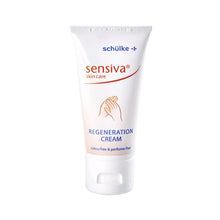 Schülke sensiva® Regeneration-Creme reichhaltig, Panthenol, in weißem 50-ml-Tubus