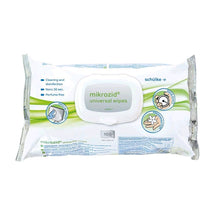 Schülke mikrozid® Universal-Desinfektionstücher, Verpackung mit 100 Tüchern