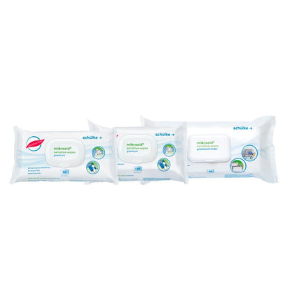 Schülke Desinfektionstücher Mikrozid® Sensitive Premium, mehrteilige Packung