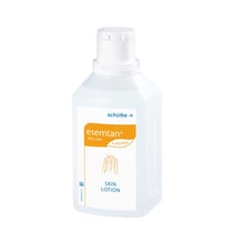 Körperlotion esemtan® in weißer Flasche mit Pumpe, Skin Lotion