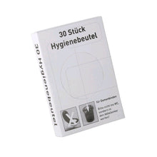 Hygienebeutel-Packung mit Aufdruck, 30 Stück, bedruckt