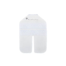 Noba Rudaven universelles Kanülenpflaster, weißes Wundpflaster mit Aussparung, 7×8,5 cm
