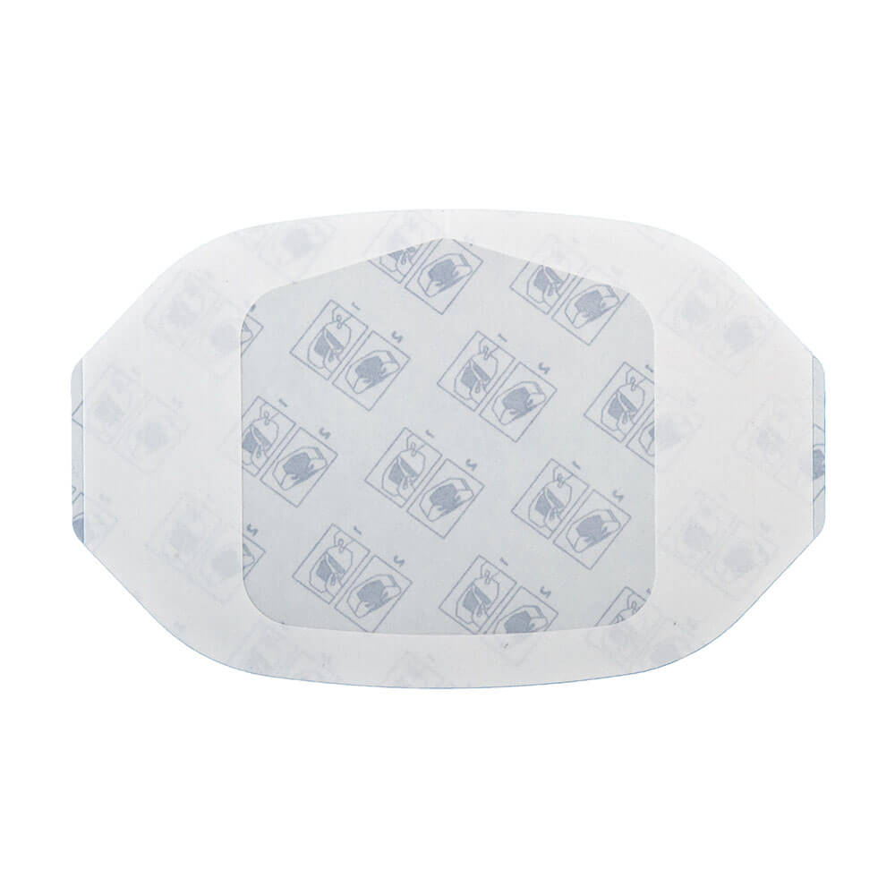 Nobaderm steriler Folienverband, oval, transparent mit Schutzfolie