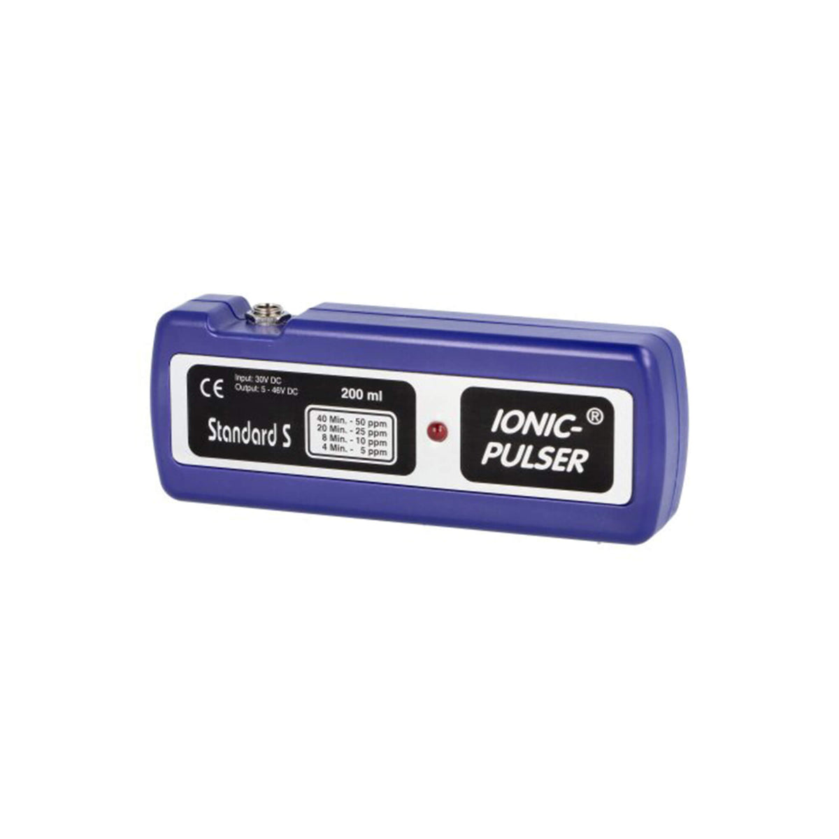Elektrolysegerät Medionic Ionic-Pulser® Standard S, blaues Gehäuse mit Bedienfeld