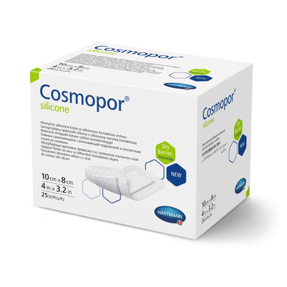 Hartmann Cosmopor® Silikon Wundschnellverband 10 x 8 cm, 25 St.