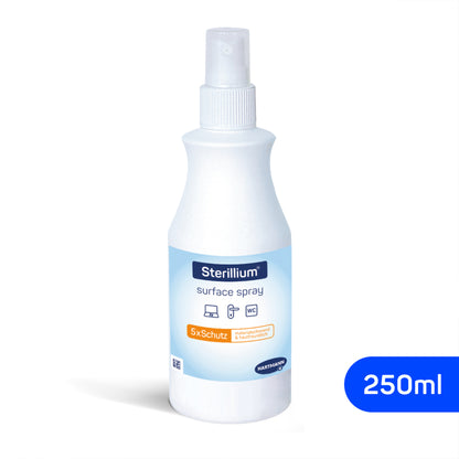 Flächendesinfektionsspray Sterillium® 250 ml, Sprühflasche mit aufgesetztem Sprühkopf