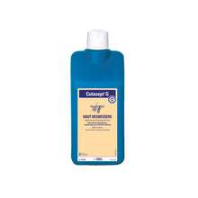 Cutasept G Hautdesinfektionsmittel in blauer Flasche, 1.000 ml, mit weißem Deckel