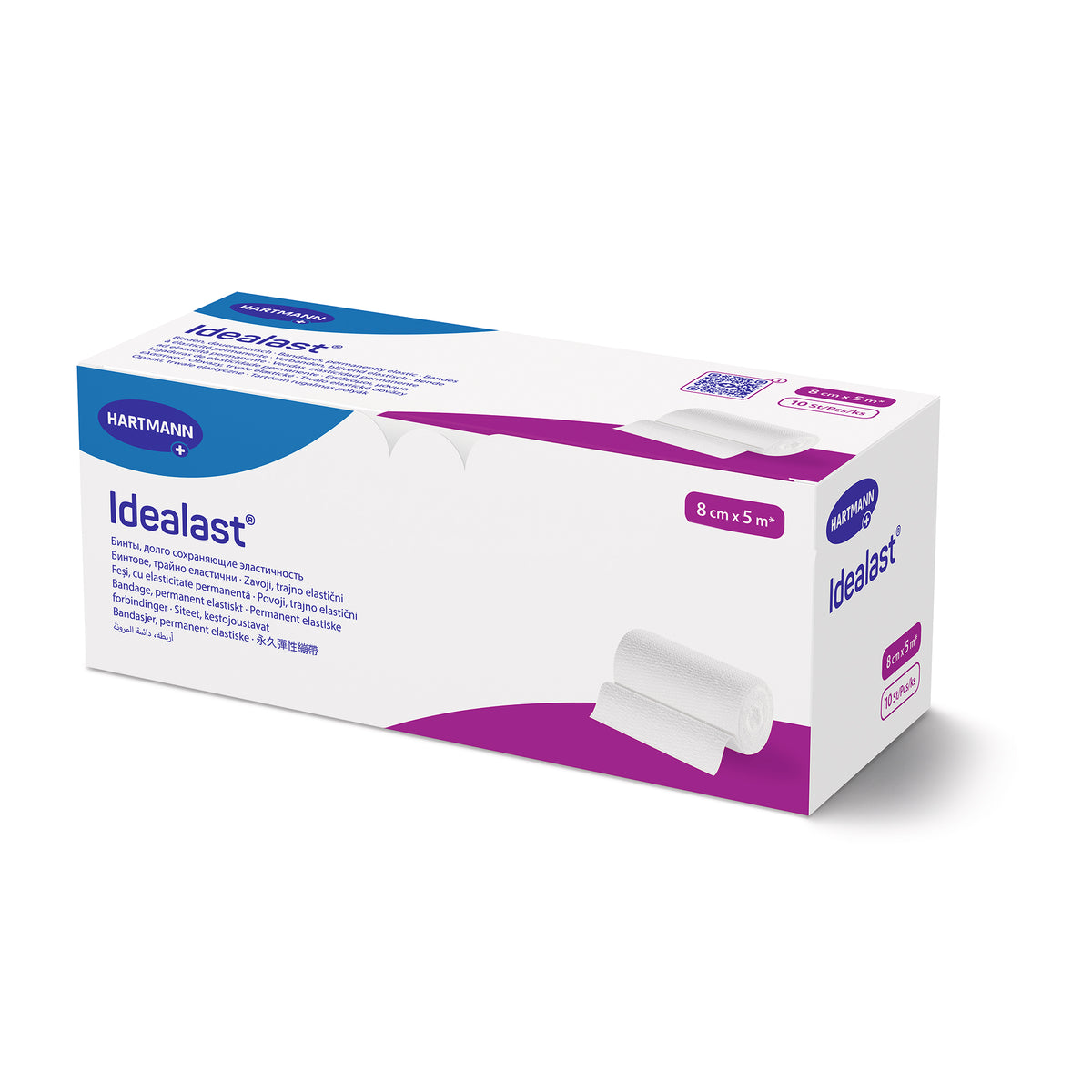 Hartmann Idealast® Binde-Verpackung mit Größenangabe 8 cm x 5 m