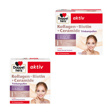 Doppelherz aktiv Trinkampullen-Karton Kollagen+Biotin+Ceramide mit 10 und 30 Stück