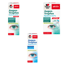 Augen-Tropfen mit Hyaluron, Doppelherz aktiv (mehrere Varianten)