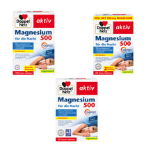 Doppelherz aktiv Magnesium 500 für die Nacht: 100/60/30 Depot-Tabletten