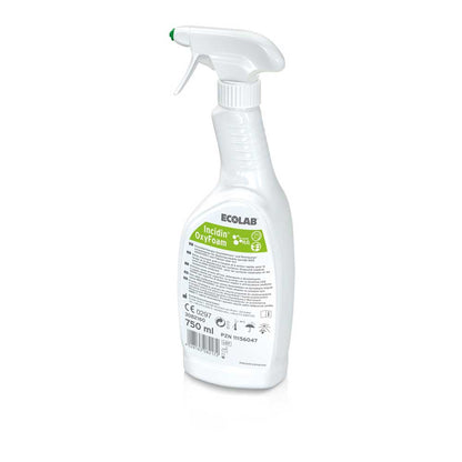 Ecolab Incidin OxyFoam Sprühflasche, 750 ml, mit Sprühkopf