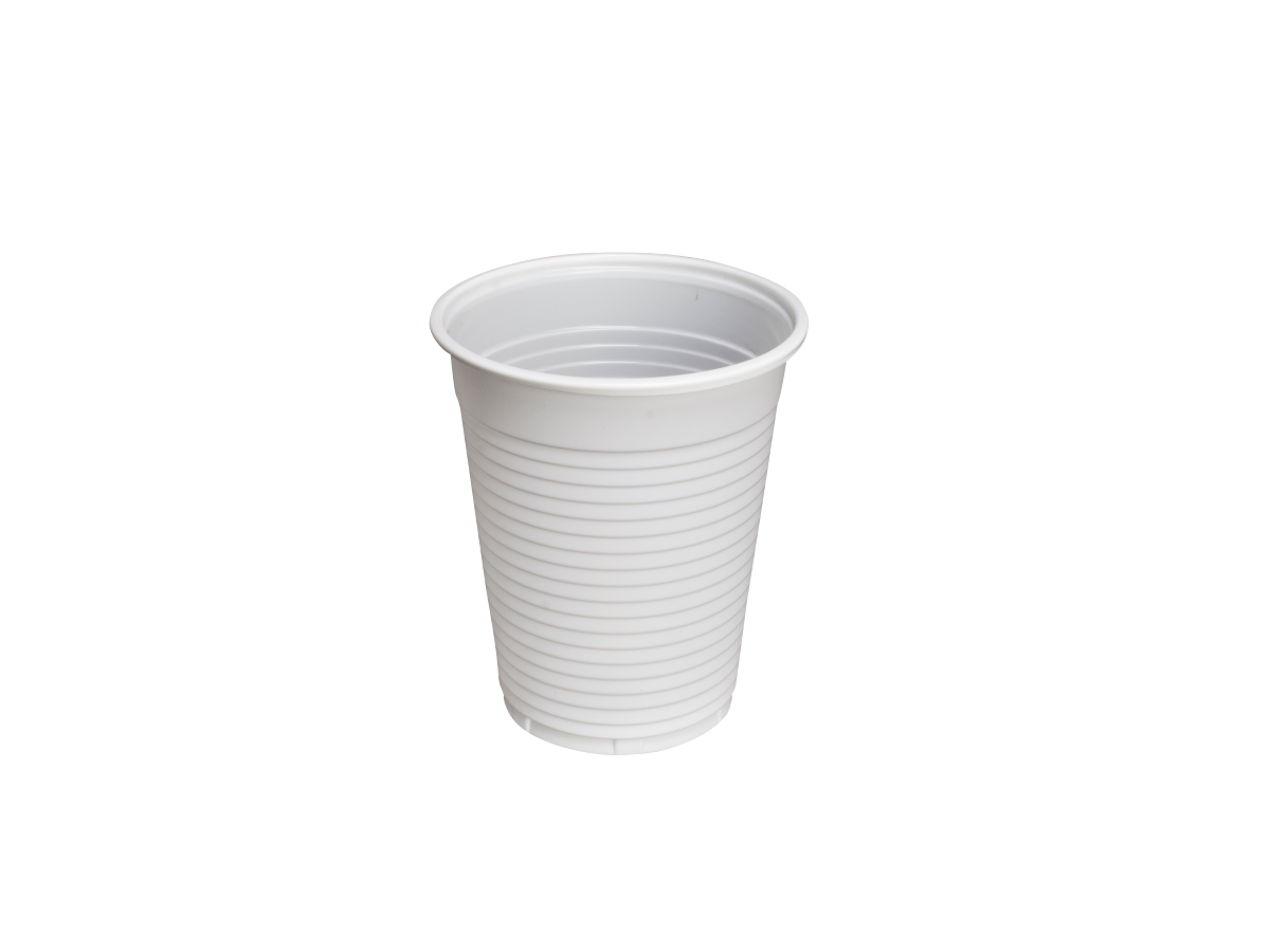 Euronda Monoart Einwegbecher, 180 ml, weiß