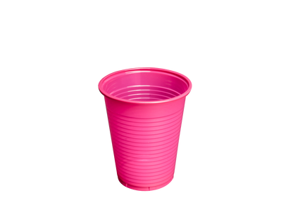 Euronda Monoart Einwegbecher, 180 ml, rosa