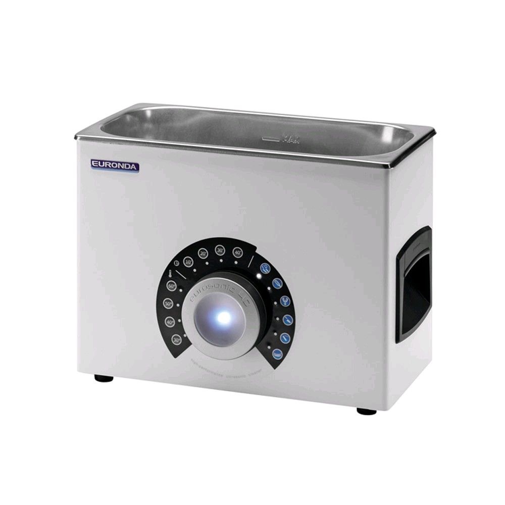 Euronda Ultraschallreinigungsgerät mit Edelstahlwanne und Bedienfeld