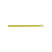 Speichelsauger mit loser Kappe, 15 cm, hellgelb