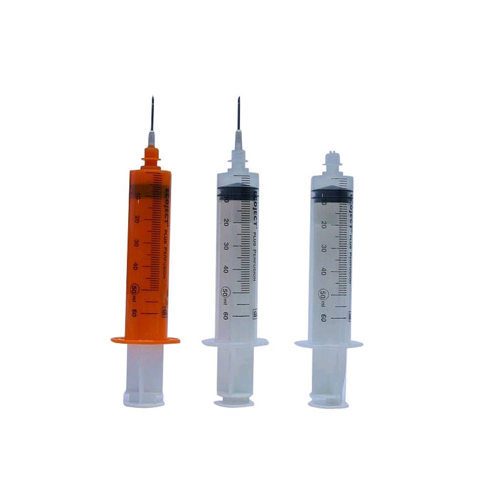 Seringue à usage unique Dispomed Ecoject plus Perfusion à 3 pièces