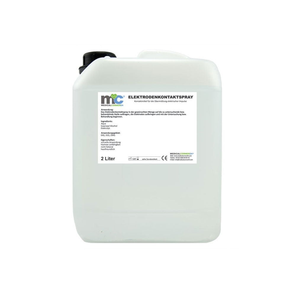 Le spray de contact pour électrodes est disponible en différentes unités de conditionnement