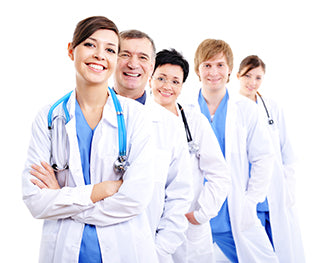 Código de vestimenta en la consulta médica con ropa profesional uniforme