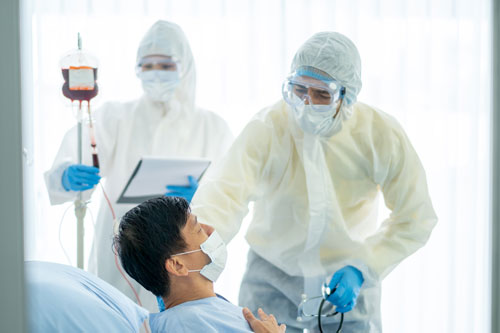 Vêtements de protection contre les infections