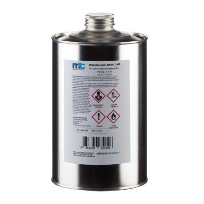 Essence médicinale MC24 - contenance : 1 litre dans un jerrycan métallique